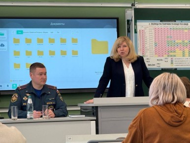 Главный государственный инспектор по пожарному надзору Вадим Муратов провел рабочее совещание с руководителями образовательных организаций муниципального округа Чехов