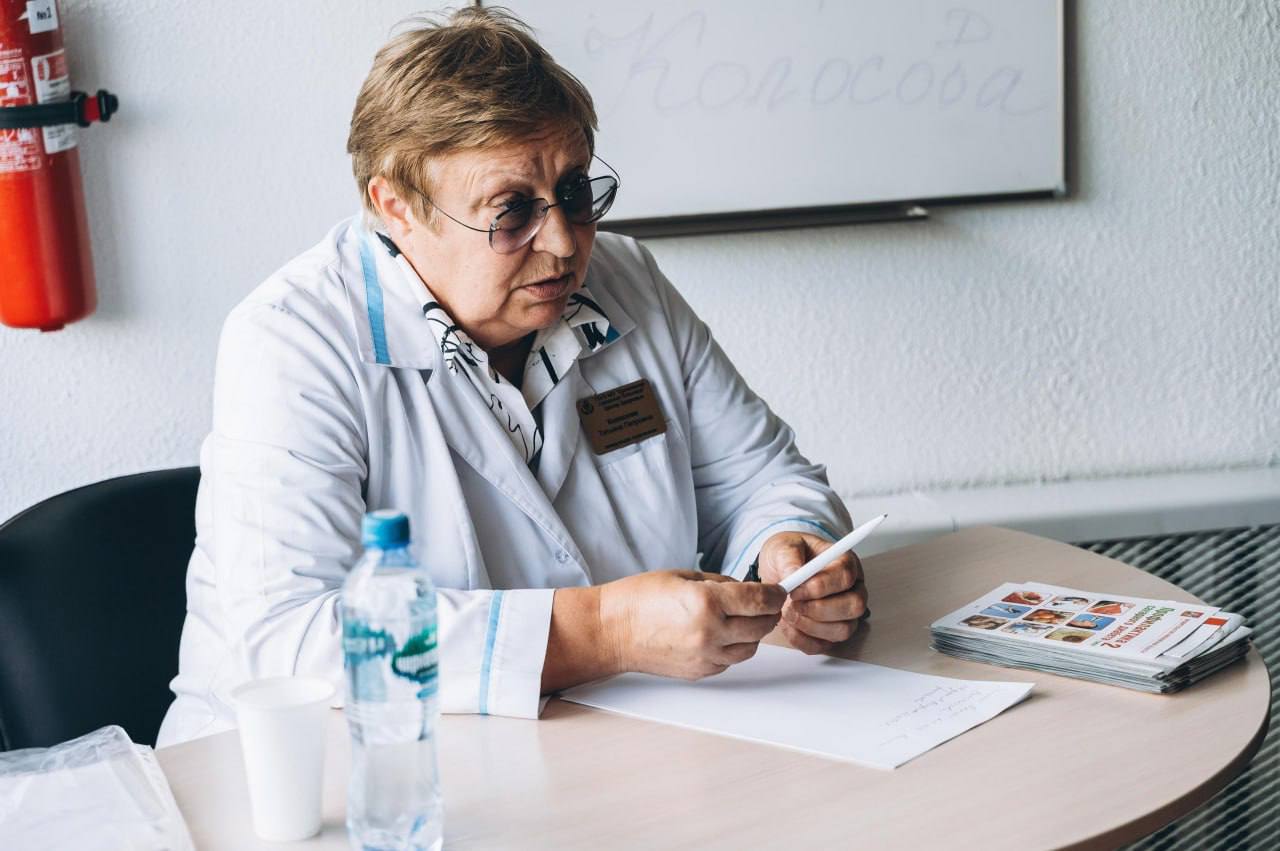 Щёлковская больница приглашает на занятие Школы здоровья