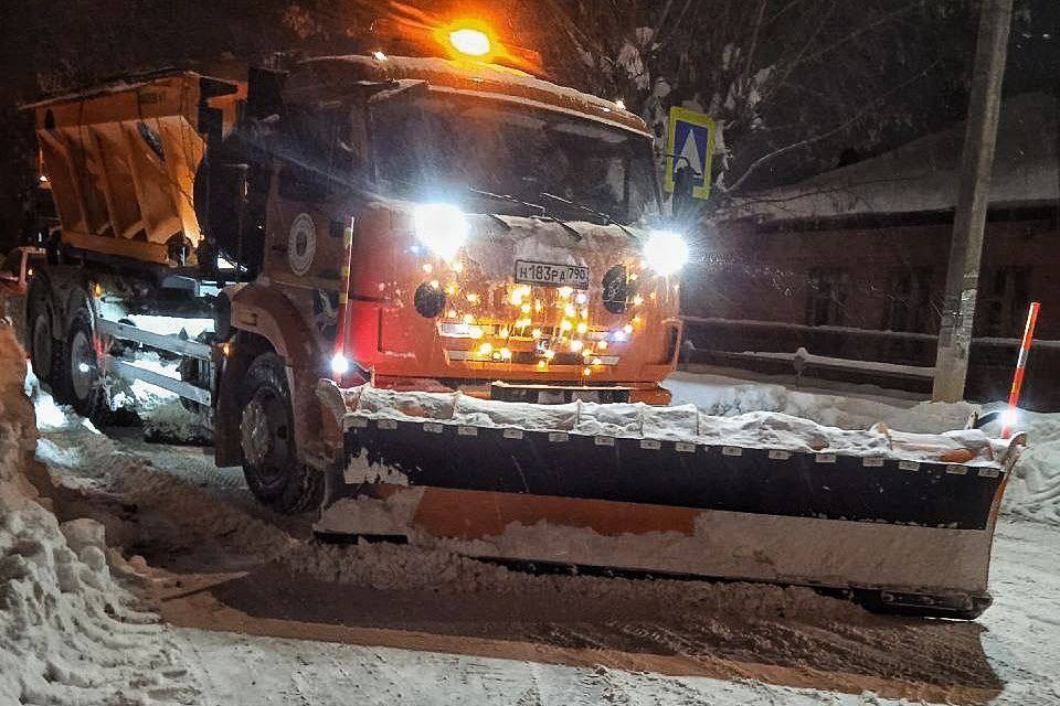 Работа Комбината благоустройства в ночь на сегодня Работа Комбината благоустройства в ночь на сегодня