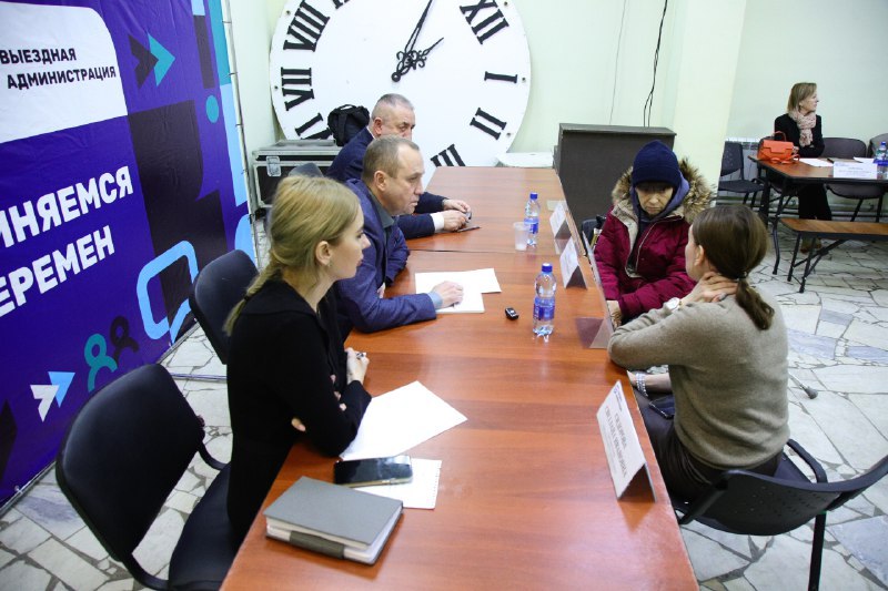 Алексей Малкин: Провели выездную администрацию для жителей города Белоозёрский Алексей Малкин: Провели выездную администрацию для жителей города Белоозёрский