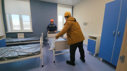 В поселке Михнево городского округа Ступино достроили здание подстанции скорой помощи на 5 бригад