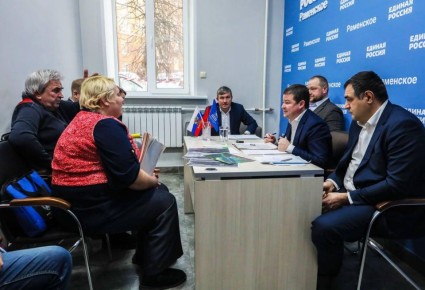 Глава Раменского округа провёл приём граждан