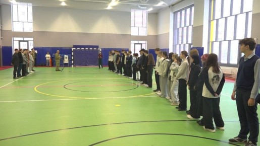 В школе №35 «Вектор успеха» прошла военно-патриотическая игра «Герои», посвященная 82-й годовщине снятия блокады Ленинграда