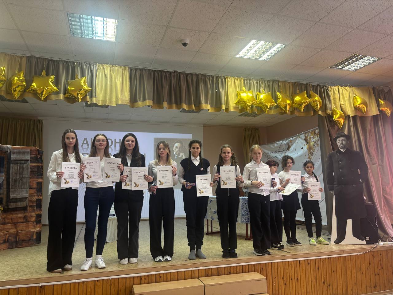 Конкурс чтецов в честь 166-летия Антона Павловича Чехова Конкурс чтецов в честь 166-летия Антона Павловича Чехова