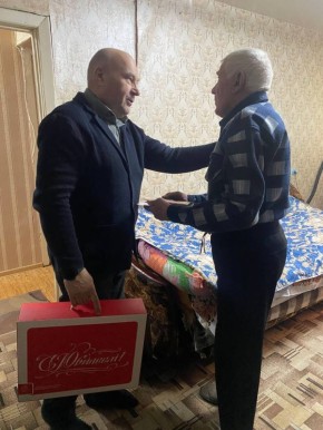 Жителю Ивантеевки Ивану Дмитриевичу Евсееву сегодня исполнилось 95 лет