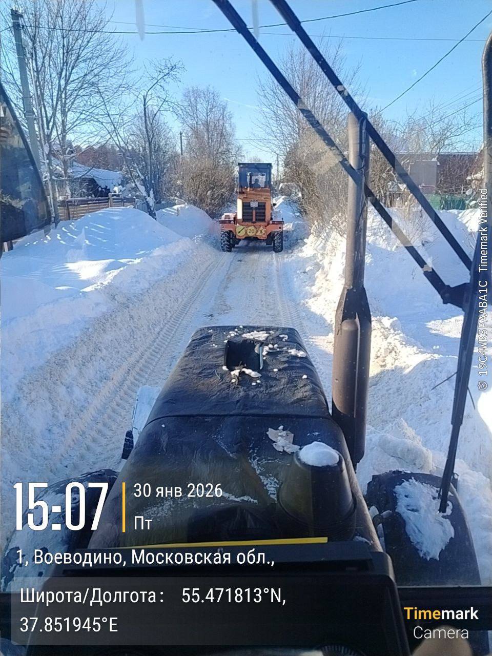 Снегопады завершились, но уборка снега продолжается до полной ликвидации последствий непогоды