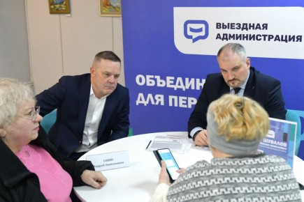 Были вчера в Новосиньково на выездной встрече с жителями