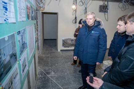 Андрей Иванов: В селе Перхушково продолжается капитальный ремонт медицинского стационара