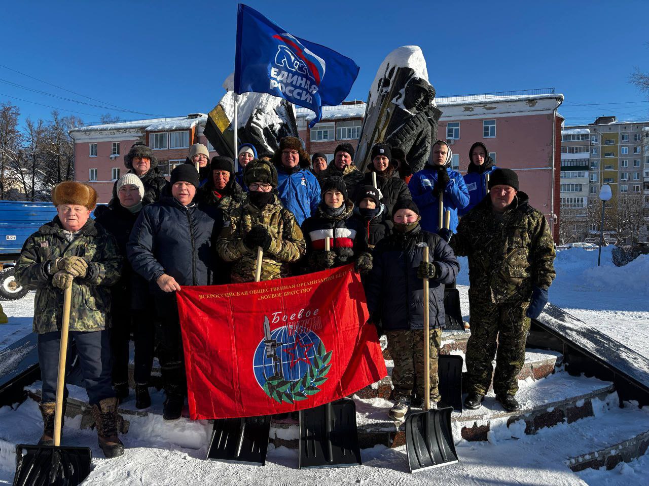 Алексей Малкин: Сегодня в округе прошел зимний субботник Алексей Малкин: Сегодня в округе прошел зимний субботник