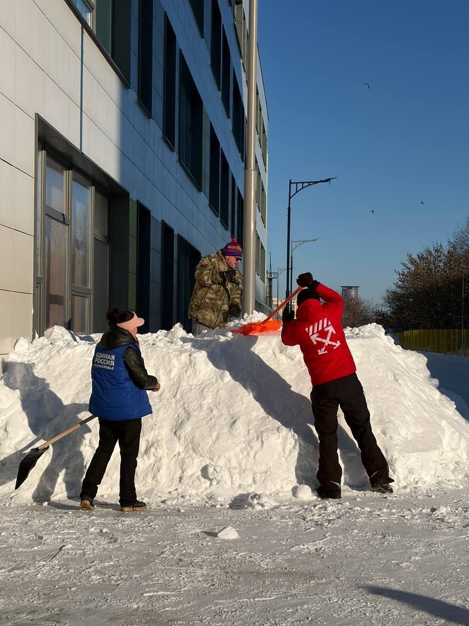 Андрей Булгаков: Щёлково. Снежный десант в действии! Андрей Булгаков: Щёлково. Снежный десант в действии!