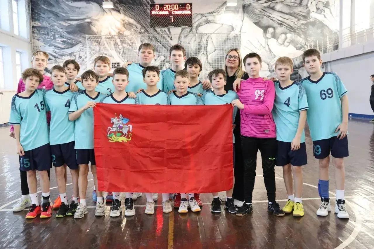 Сборная Московской области с участием спортсменов из Протвино выиграла полуфинал Всероссийских соревнований по гандболу