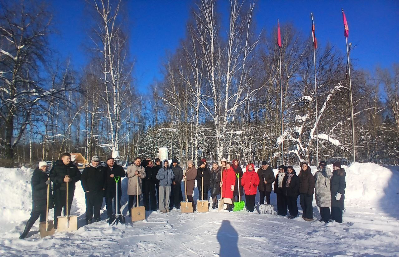 Алексей Малкин: Сегодня в округе прошел зимний субботник Алексей Малкин: Сегодня в округе прошел зимний субботник