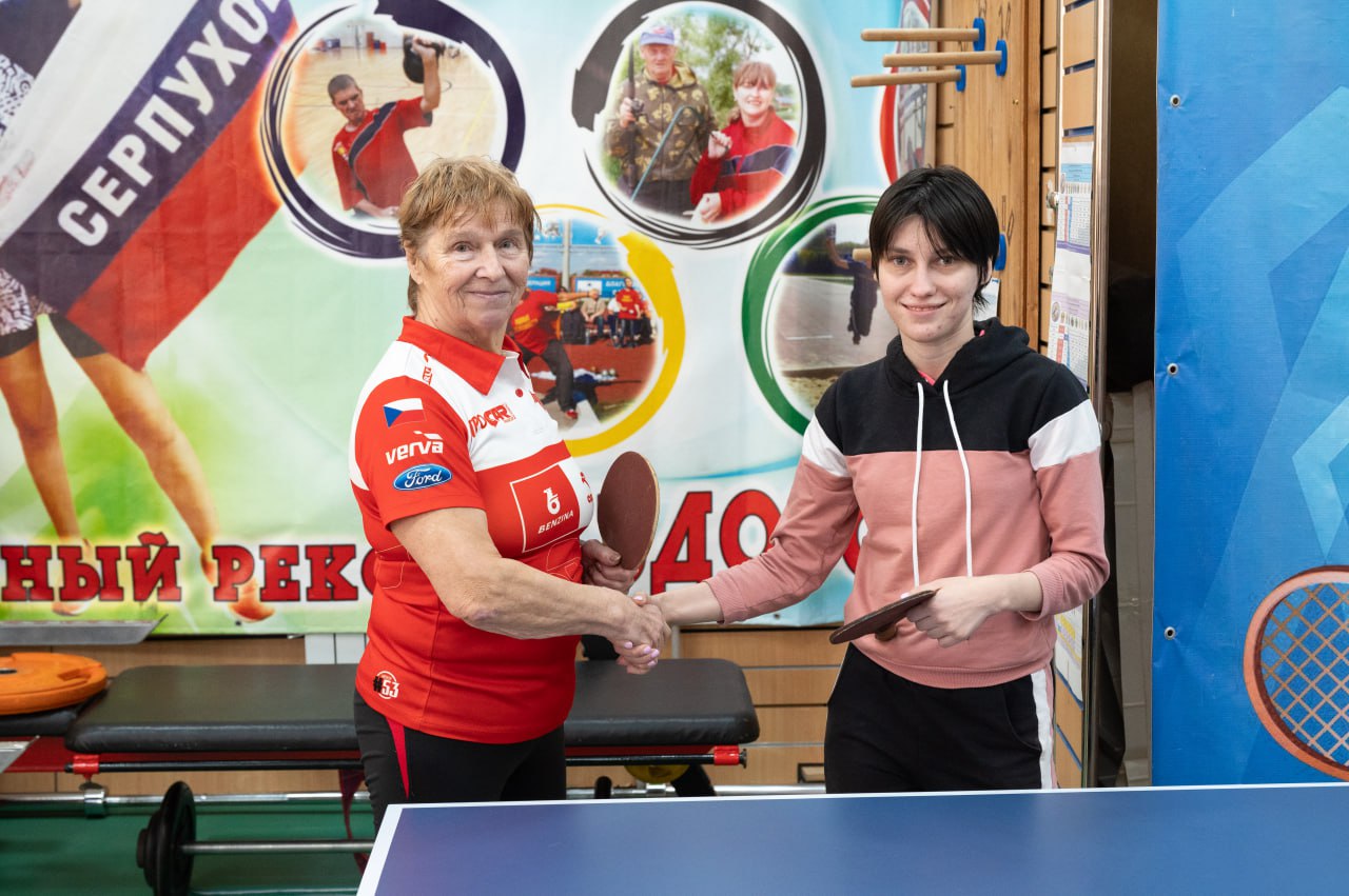 Серпуховские спортсмены с инвалидностью разыграли награды в пинг-понге Серпуховские спортсмены с инвалидностью разыграли награды в пинг-понге
