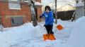 Доброе дело в Загорье: молодогвардейцы расчистили двор семье участника спецоперации