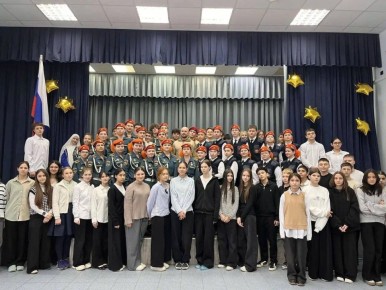 Юные мытищинцы встретились с ветераном СВО