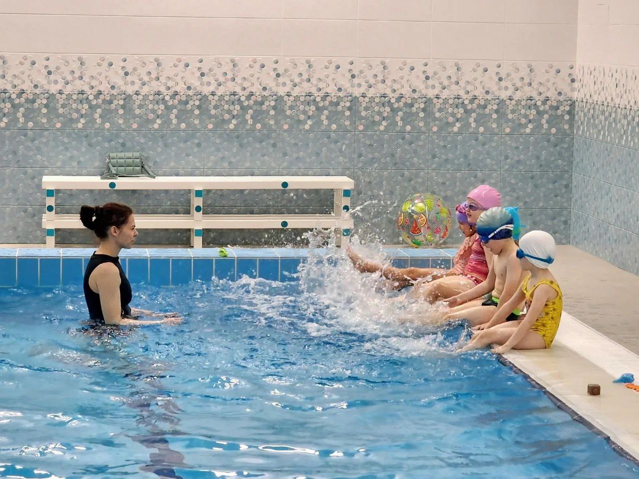 Детский бассейн спорткомплекса «Волна» в Реутове открылся после капремонта Детский бассейн спорткомплекса «Волна» в Реутове открылся после капремонта