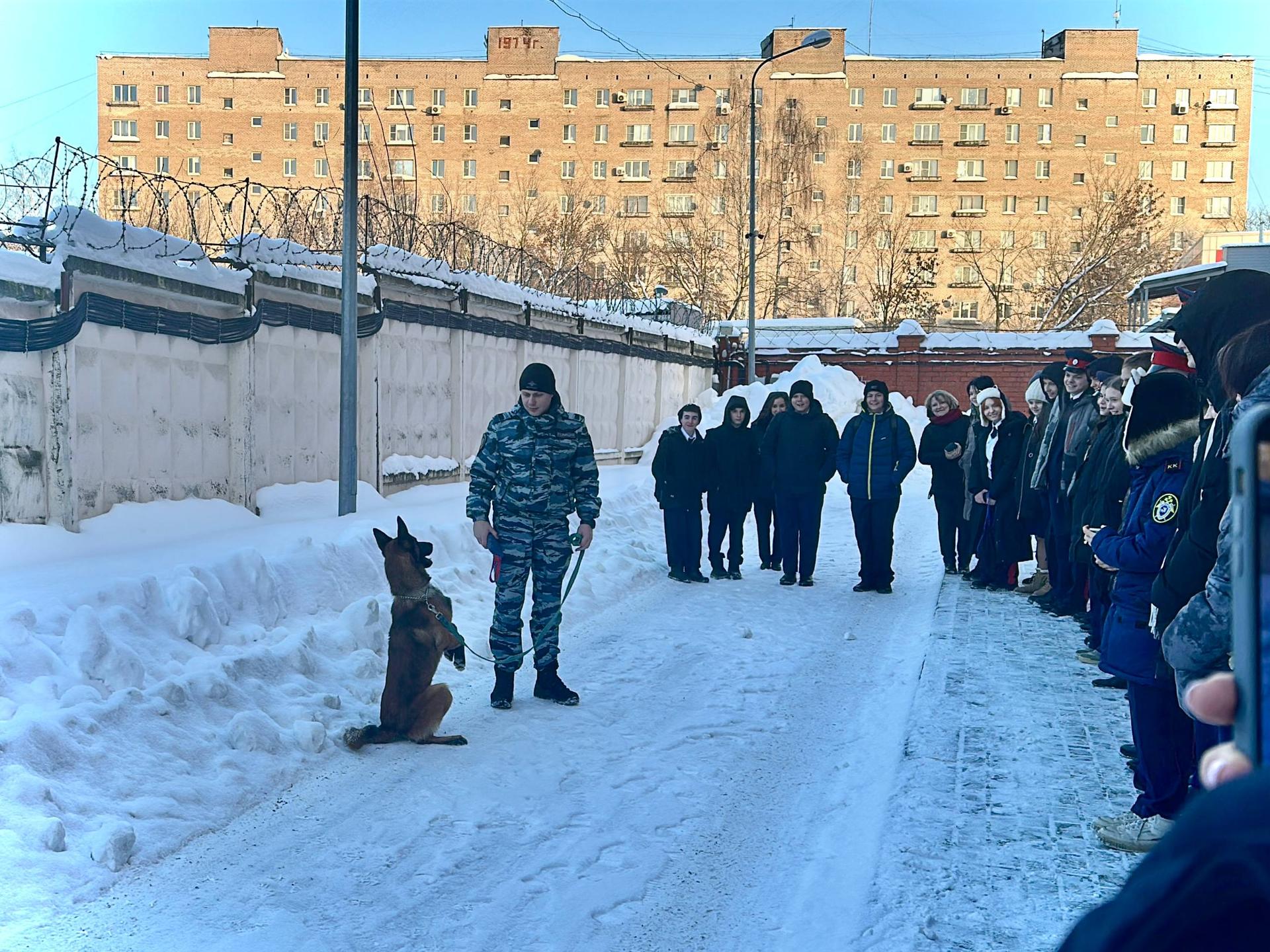Кадетам Домодедово рассказали о службе в полиции во время экскурсии в УМВД Кадетам Домодедово рассказали о службе в полиции во время экскурсии в УМВД