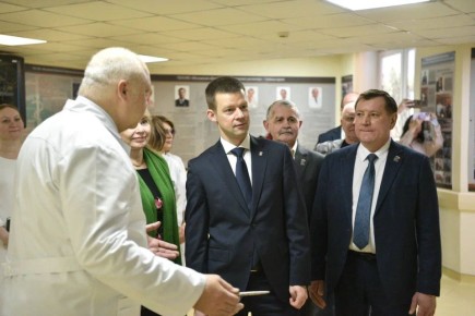 Сергей Юров: К 80-летию со дня основания в Московском областном онкологическом диспансере открылся музей истории учреждения