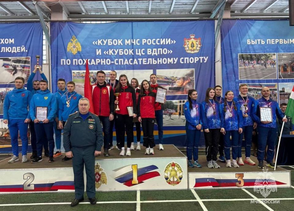 Сборная Подмосковья стала победителем соревнований по пожарно-спасательному спорту в Рязани