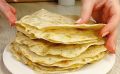 Лепёшки на кипятке: идеальный заменитель хлеба за 10 минут