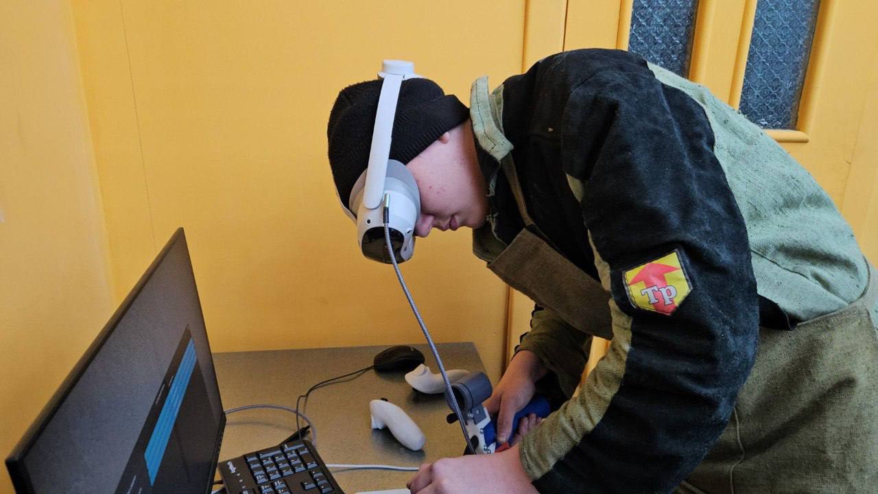 В жуковском подразделении колледжа «Московия» готовят сварщиков с использованием VR-технологий
