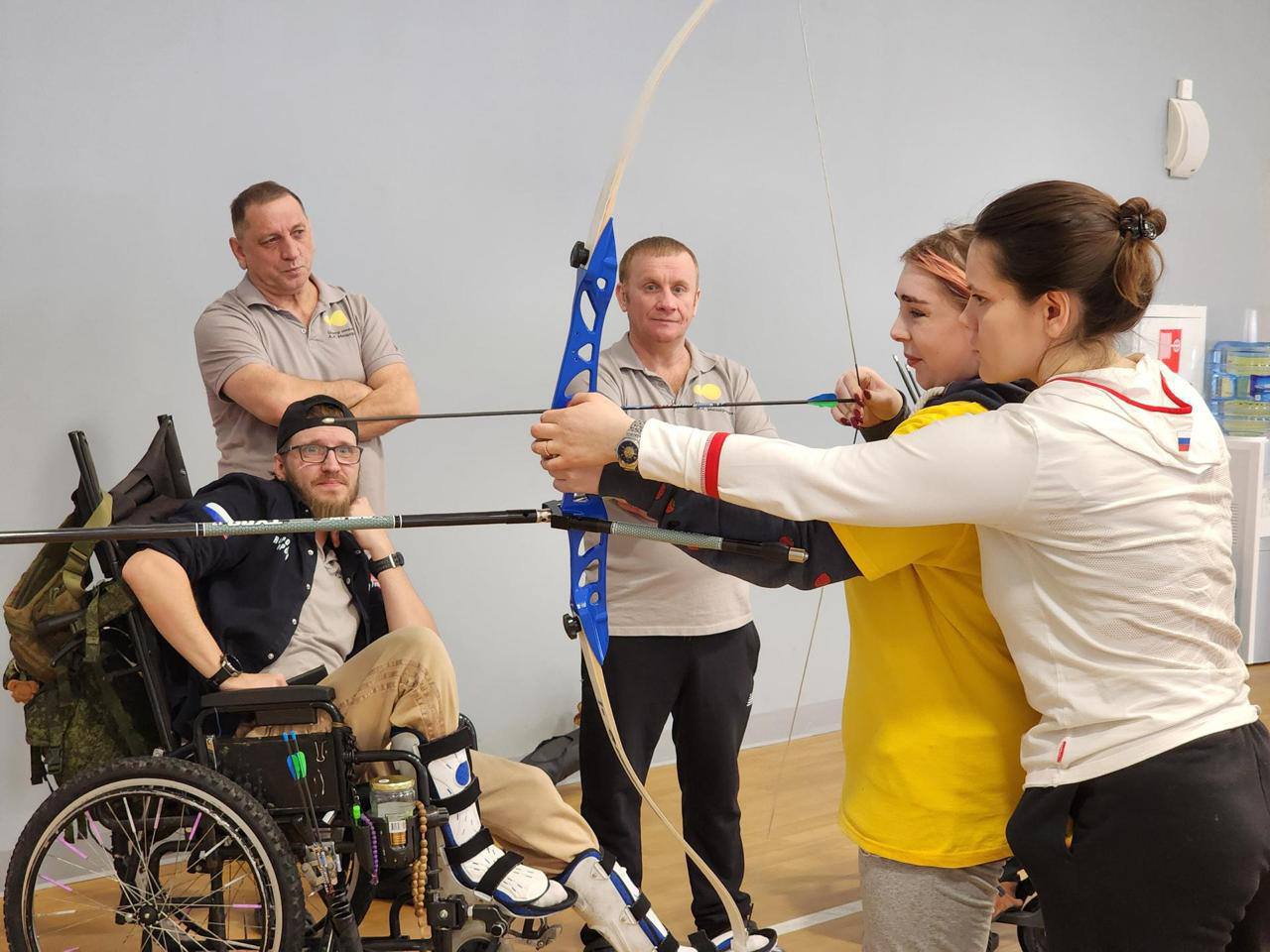 В Сергиевом Посаде на базе Центра им. А.И. Мещерякова Всероссийская Федерация спорта слепых провела мастер-классы для ветеранов специальной военной операции В Сергиевом Посаде на базе Центра им. А.И. Мещерякова Всероссийская Федерация спорта слепых провела мастер-классы для ветеранов специальной военной операции