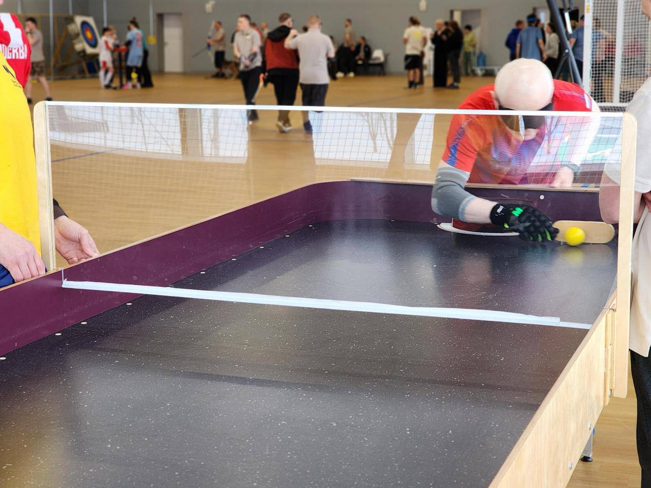 В Сергиевом Посаде на базе Центра им. А.И. Мещерякова Всероссийская Федерация спорта слепых провела мастер-классы для ветеранов специальной военной операции В Сергиевом Посаде на базе Центра им. А.И. Мещерякова Всероссийская Федерация спорта слепых провела мастер-классы для ветеранов специальной военной операции