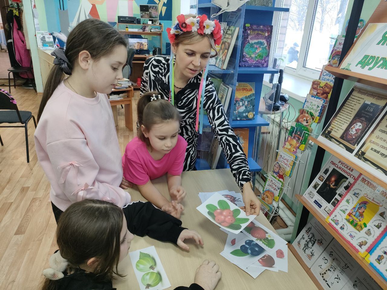 В хороводе февральских праздников закружились дети в чеховской Детской библиотеке В хороводе февральских праздников закружились дети в чеховской Детской библиотеке