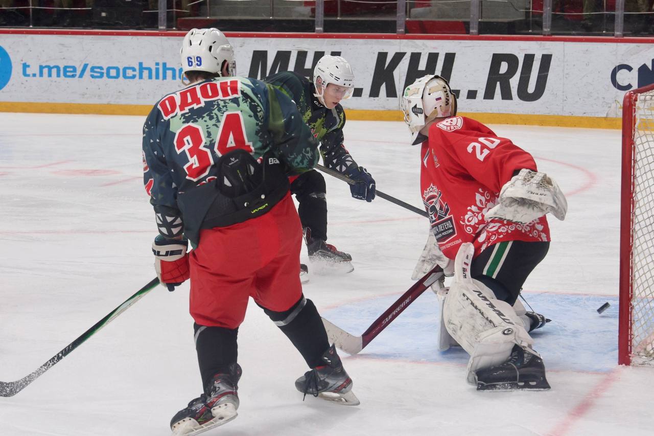 Матч Легенд хоккея прошел в Балашихе Матч Легенд хоккея прошел в Балашихе