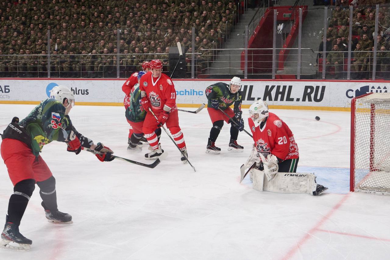 Матч Легенд хоккея прошел в Балашихе Матч Легенд хоккея прошел в Балашихе