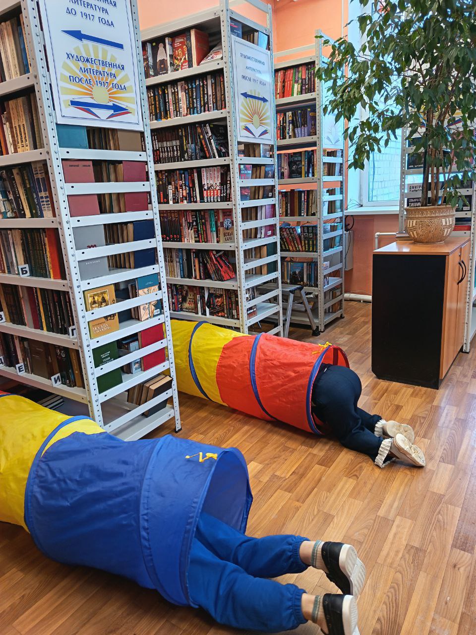 В хороводе февральских праздников закружились дети в чеховской Детской библиотеке В хороводе февральских праздников закружились дети в чеховской Детской библиотеке