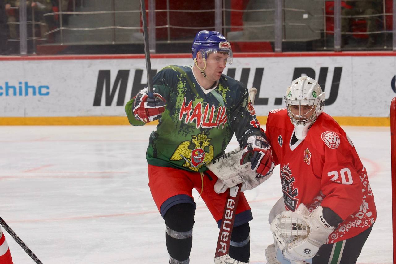 Матч Легенд хоккея прошел в Балашихе Матч Легенд хоккея прошел в Балашихе