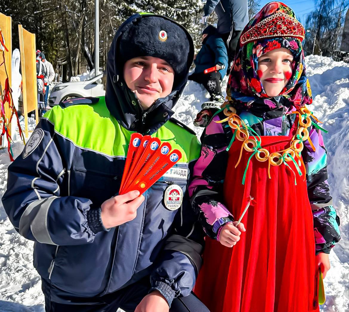 Госавтоинспекция напомнила о ПДД на масленичных гуляньях
