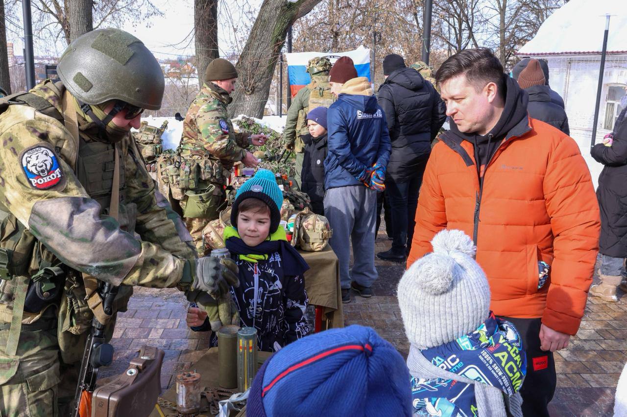Парк Талалихина стал центром притяжения подольчан 23 февраля