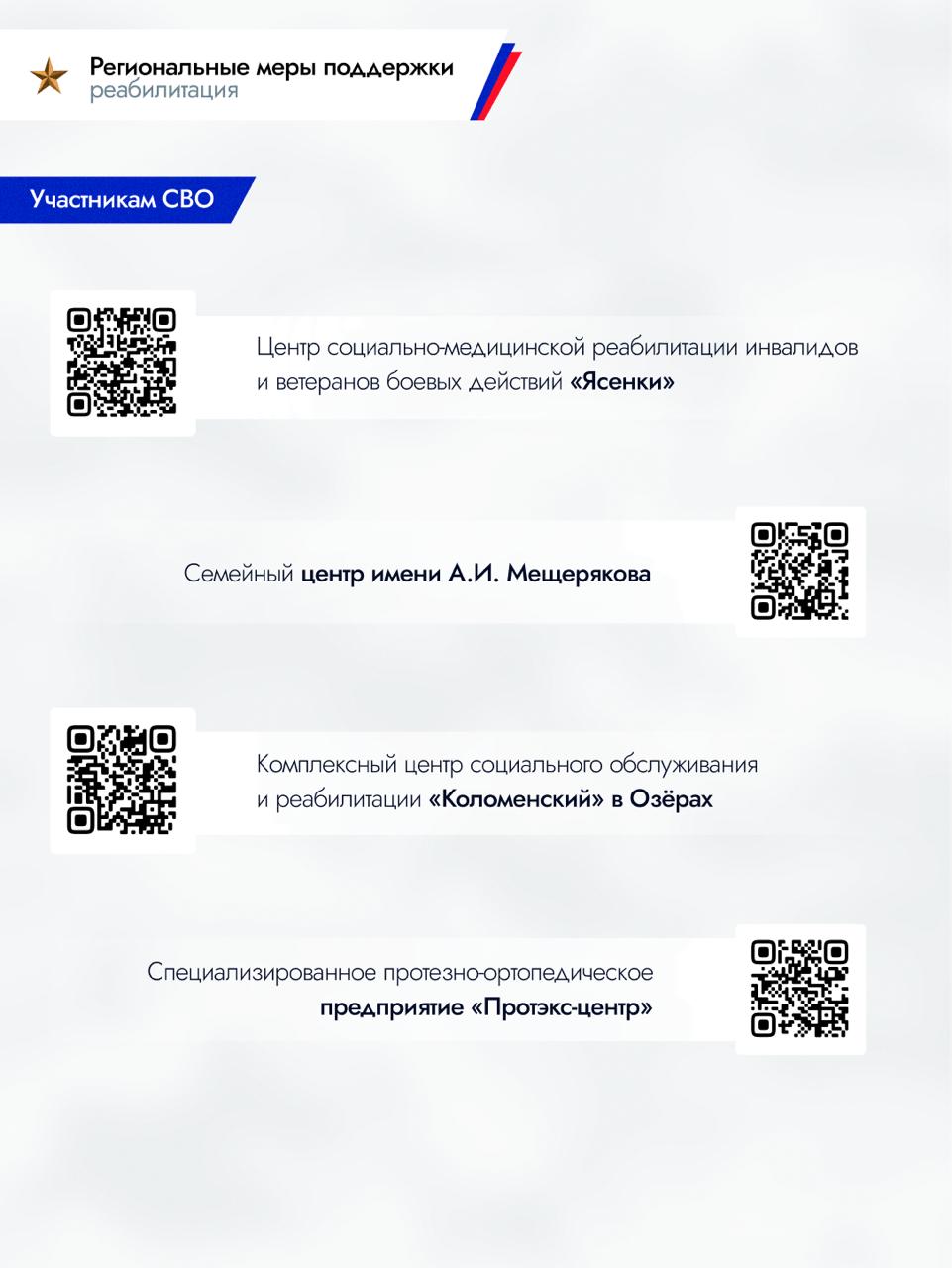 День защитника Отечества: В Подмосковье действует система мер поддержки участников СВО и их семей День защитника Отечества: В Подмосковье действует система мер поддержки участников СВО и их семей