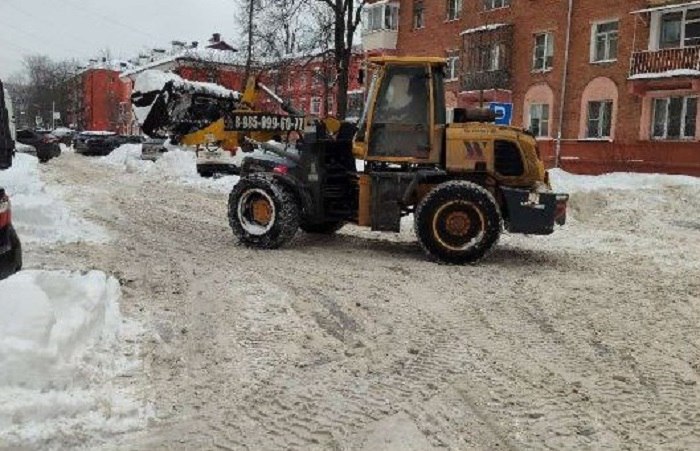 Дорожные и коммунальные службы Долгопрудного усилили уборку территорий от снега Дорожные и коммунальные службы Долгопрудного усилили уборку территорий от снега