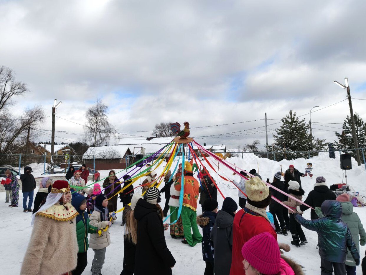 Ярко и весело отметили Масленицу в Электростали Ярко и весело отметили Масленицу в Электростали