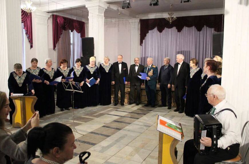 Концерт «Песня солдатская моя» прошёл в доме культуры «Лепсе» Концерт «Песня солдатская моя» прошёл в доме культуры «Лепсе»