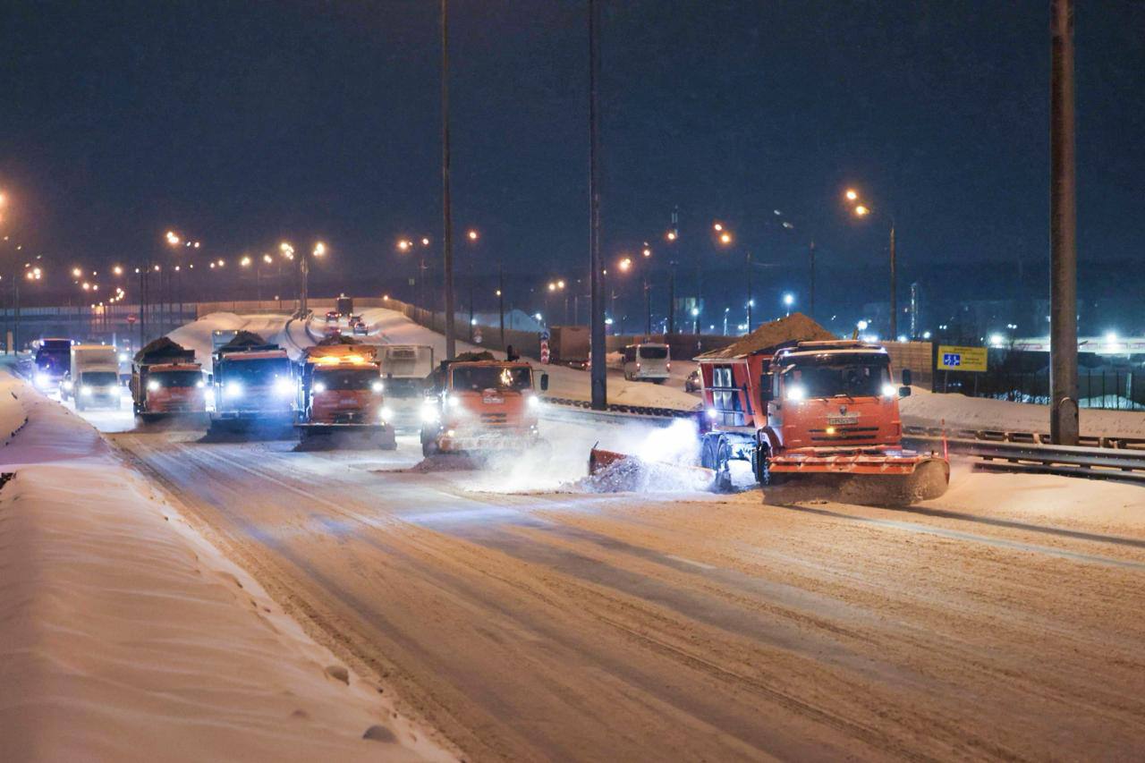 Григорий Артамонов: Зима не сдаёт своих позиций — в Подольске очередной снегопад