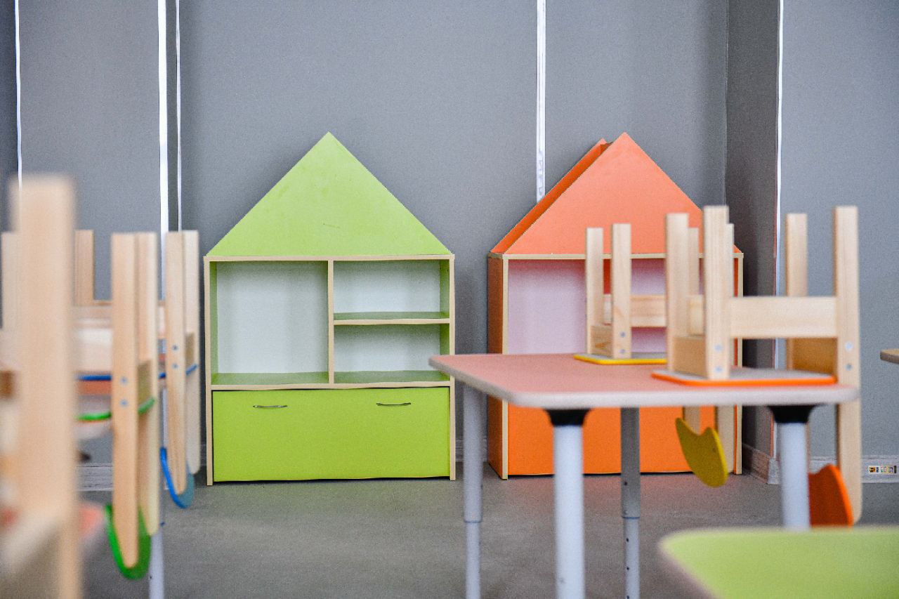 Готовность воспитательно-образовательного комплекса в Новогорске — 90% Готовность воспитательно-образовательного комплекса в Новогорске — 90%