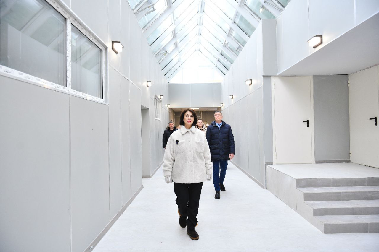 Готовность воспитательно-образовательного комплекса в Новогорске — 90% Готовность воспитательно-образовательного комплекса в Новогорске — 90%