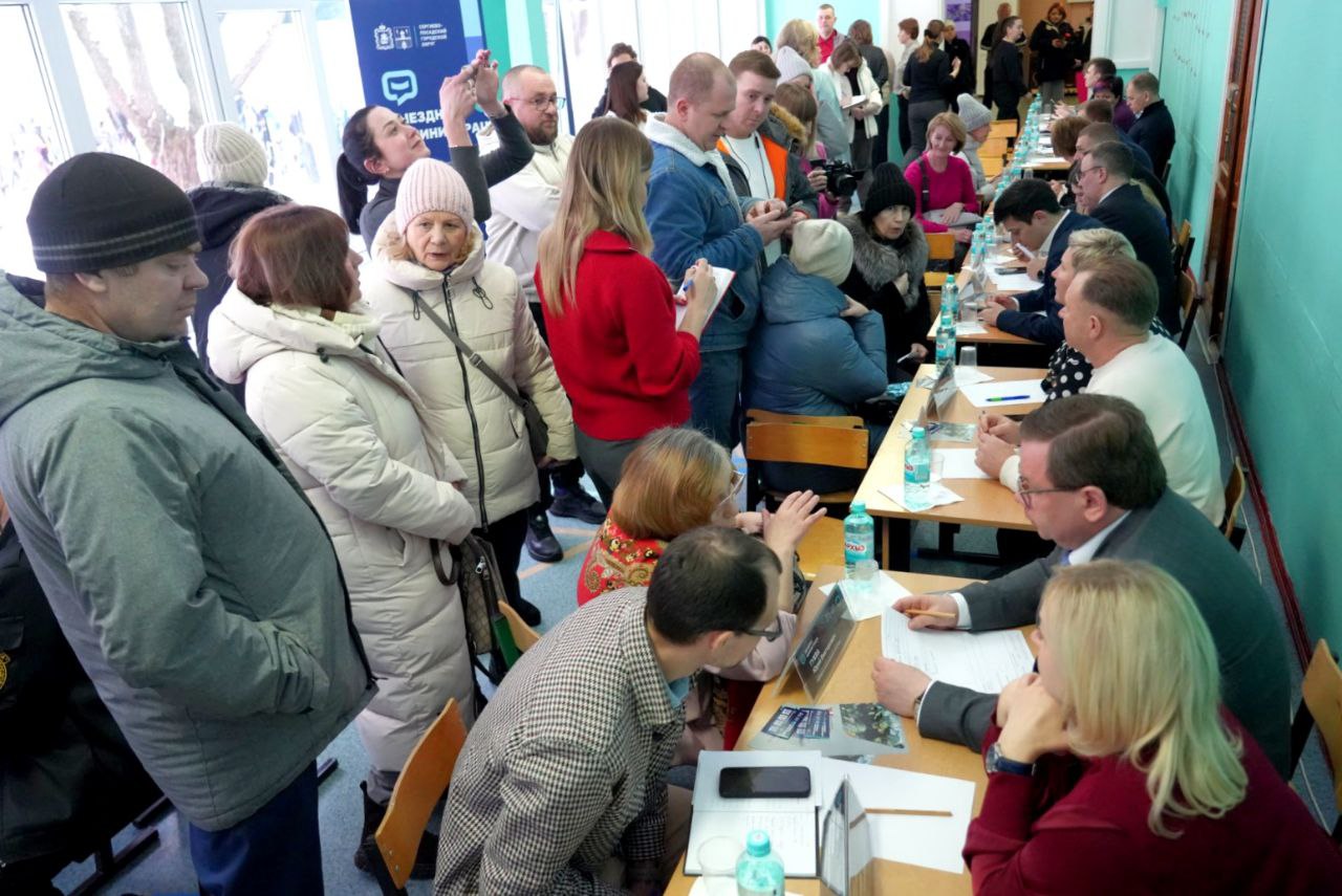 Встретились сегодня с жителями в Мишутине Встретились сегодня с жителями в Мишутине