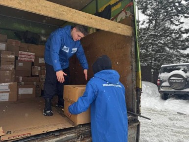 10 тонн добра: Пушкинский в общей колонне МГЕР Московской области