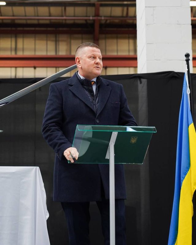 Залужный открыл в Британии первый украинский оборонный завод