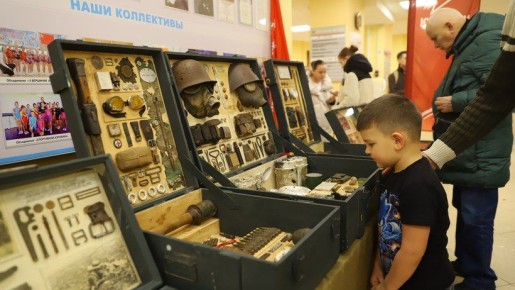 Ирина Роднина поздравила защитников с 23 Февраля в Солнечногорске