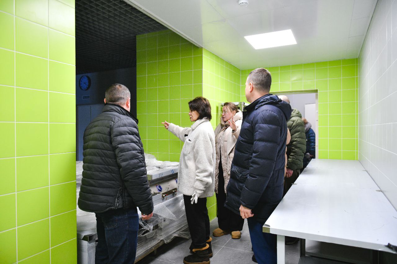 Готовность воспитательно-образовательного комплекса в Новогорске — 90% Готовность воспитательно-образовательного комплекса в Новогорске — 90%