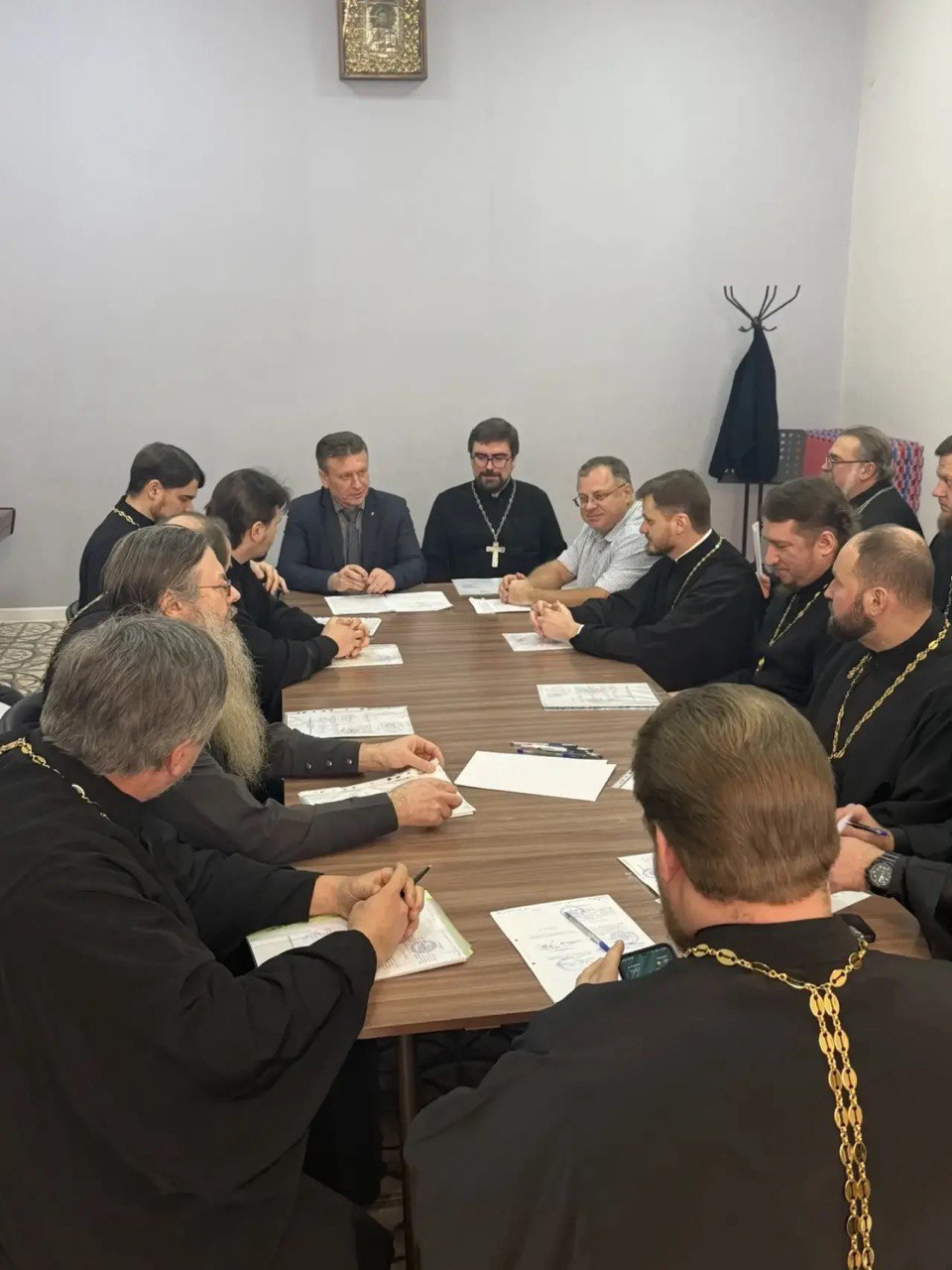 Встреча по антитеррористической защите религиозных объектов прошла в Балашихинском благочинии Встреча по антитеррористической защите религиозных объектов прошла в Балашихинском благочинии