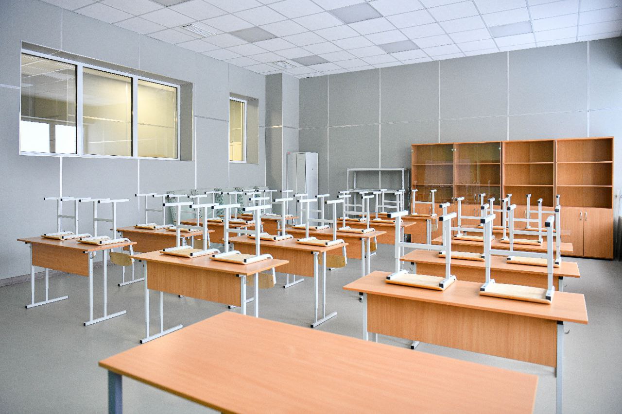 Готовность воспитательно-образовательного комплекса в Новогорске — 90% Готовность воспитательно-образовательного комплекса в Новогорске — 90%