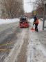 В Подрезково устраняют последствия снегопада