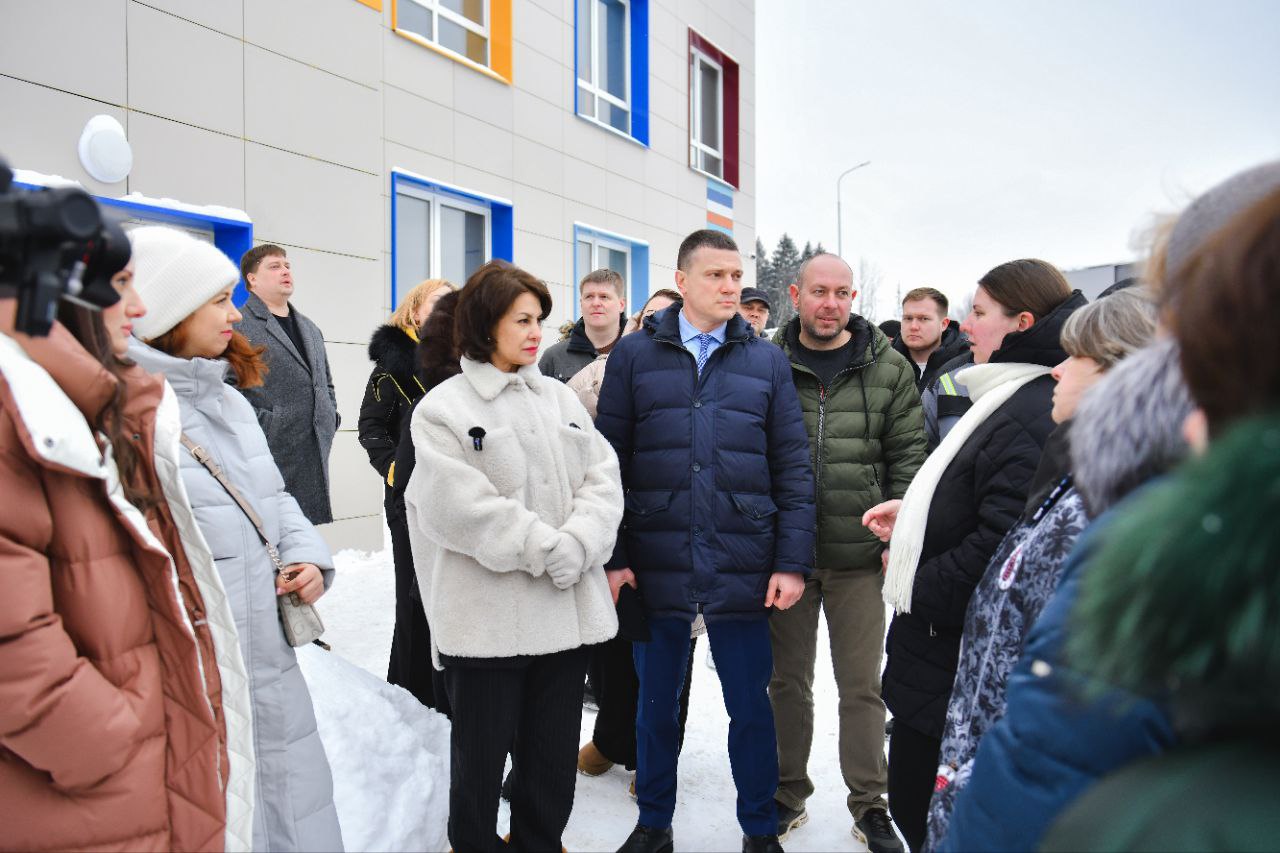 Готовность воспитательно-образовательного комплекса в Новогорске — 90% Готовность воспитательно-образовательного комплекса в Новогорске — 90%